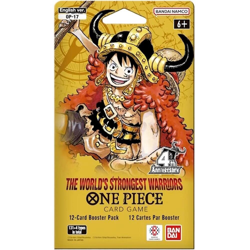 One Piece TCG The World’s Strongest Warriors (OP-17) Sleeved Booster Pack