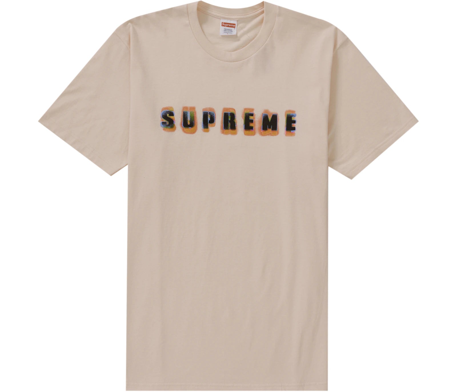 Supreme Stencil Tee Pale Pink