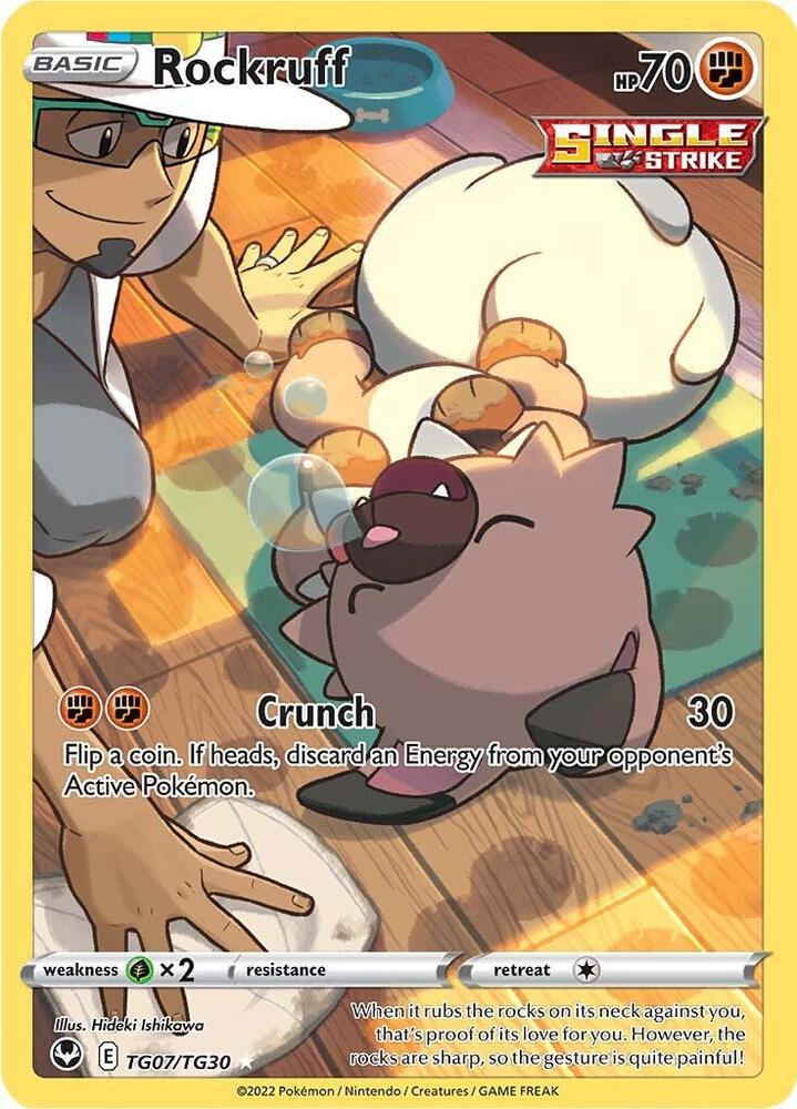 Rockruff - TG07/TG30 - SWSH12: Silver Tempest Trainer Gallery (SWSH12: TG)