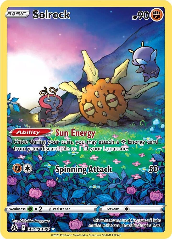 Solrock - SWSH: Crown Zenith: Galarian Gallery (CRZ:GG)