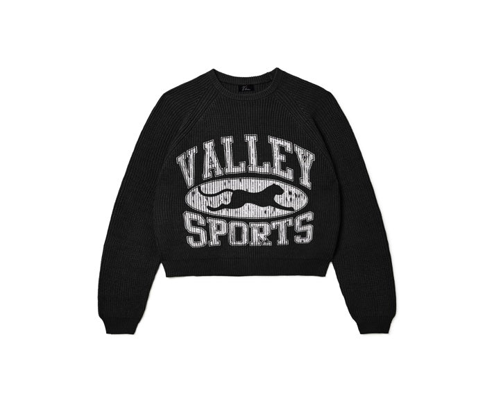Vale Lives Black Fisherman Knit