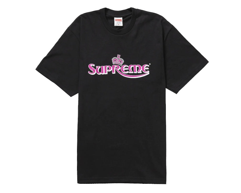 Supreme Crown Tee Black/Pink