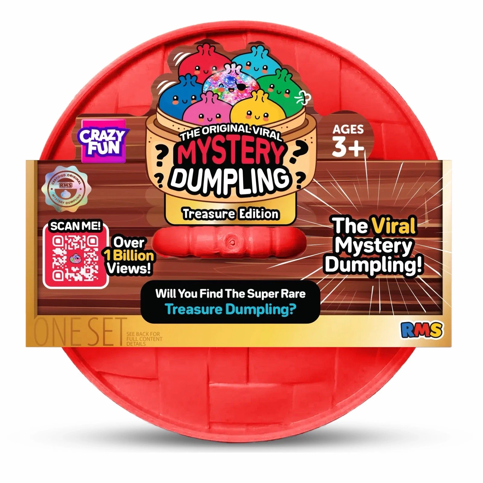 Squishy Bun The Original Mystery Dumpling Treasure Edition Blind Box