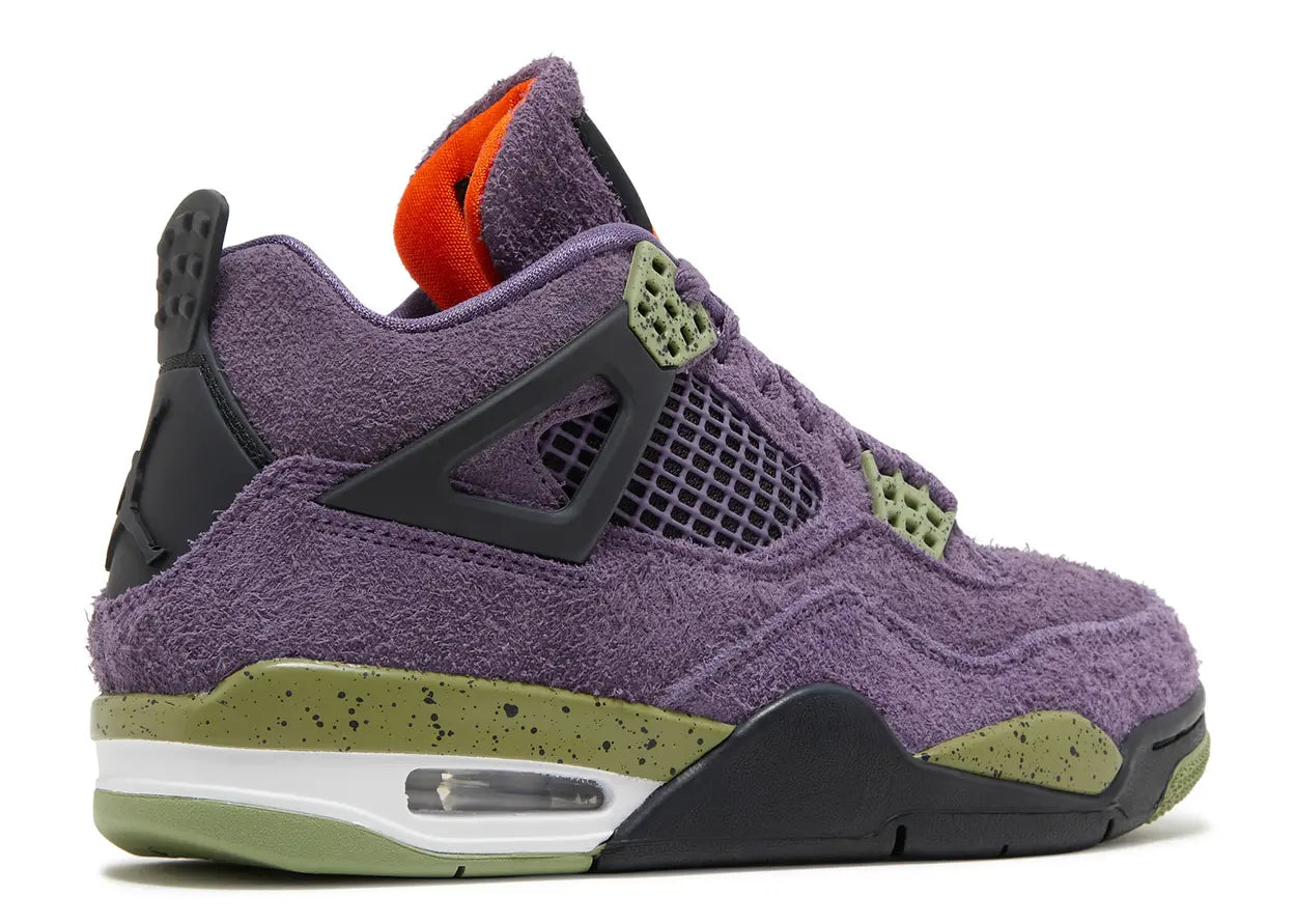 Womens Jordan 4 Retro Canyon Purple