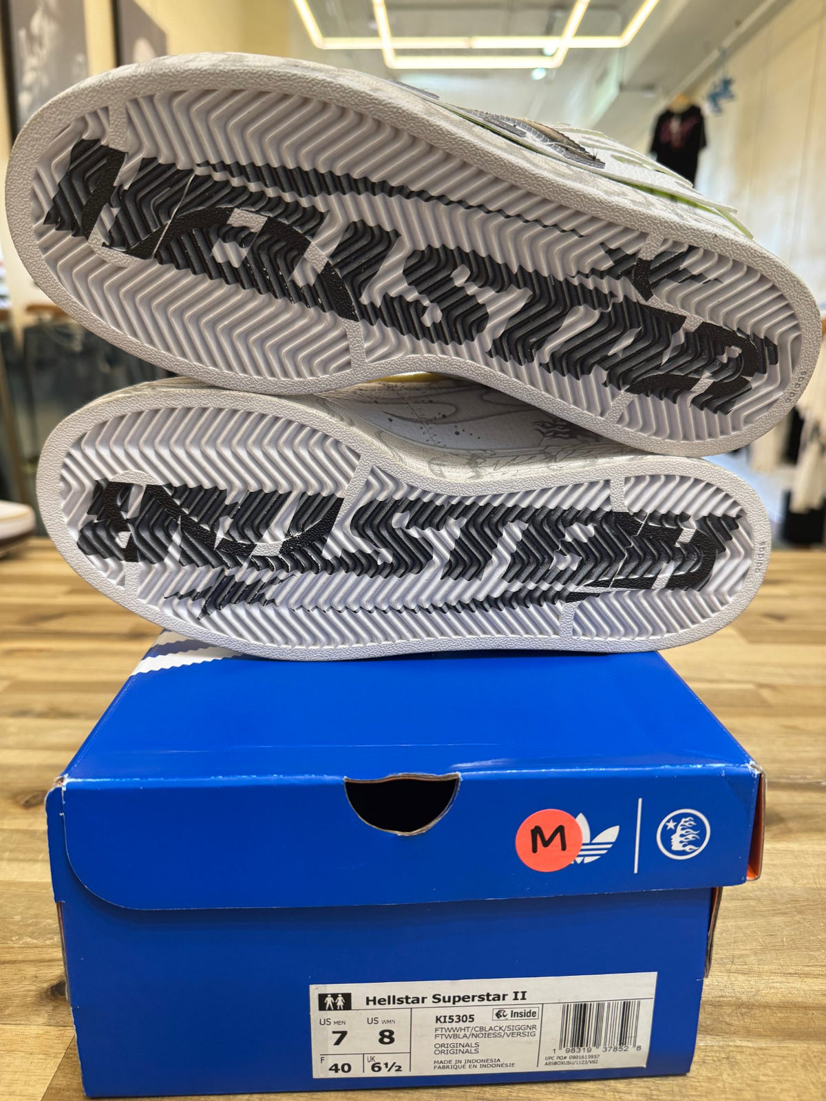 Adidas Superstar Hellstar White