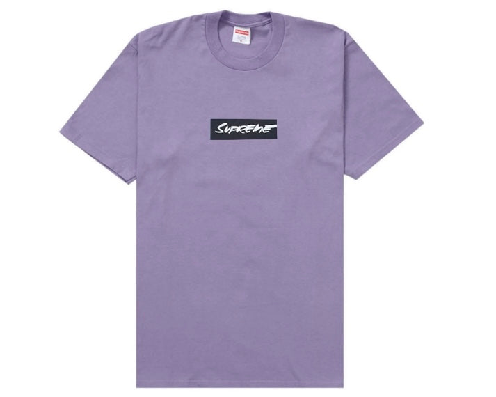 Supreme Futura Box Logo Tee Dusty Purple