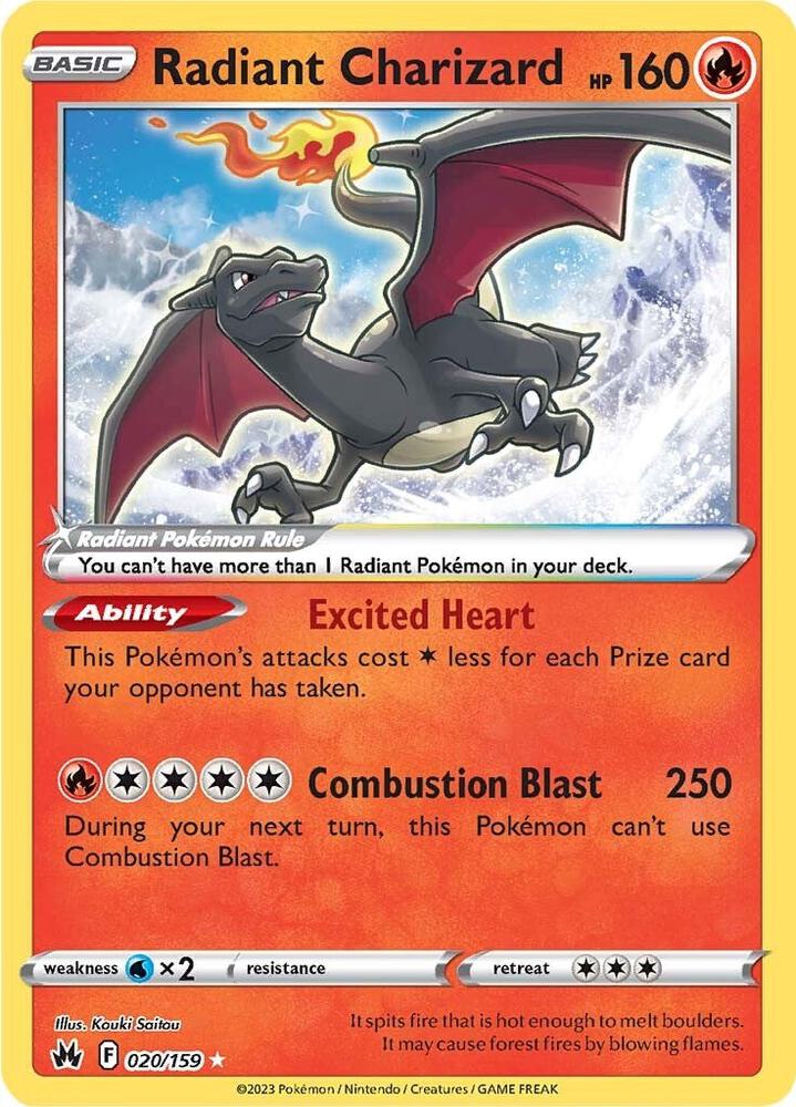 Radiant Charizard - SWSH: Crown Zenith (CRZ)