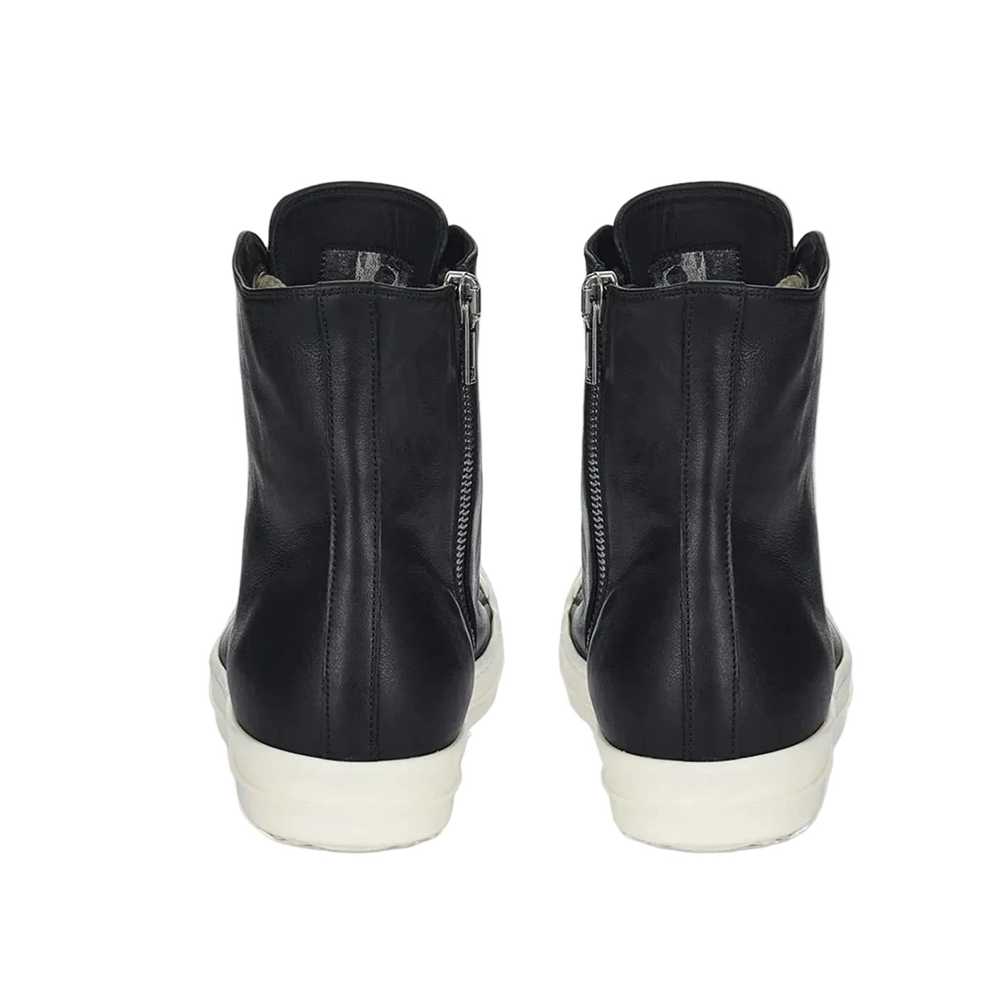 Rick Owens Womens Jumbo Laced Low Black Milk
