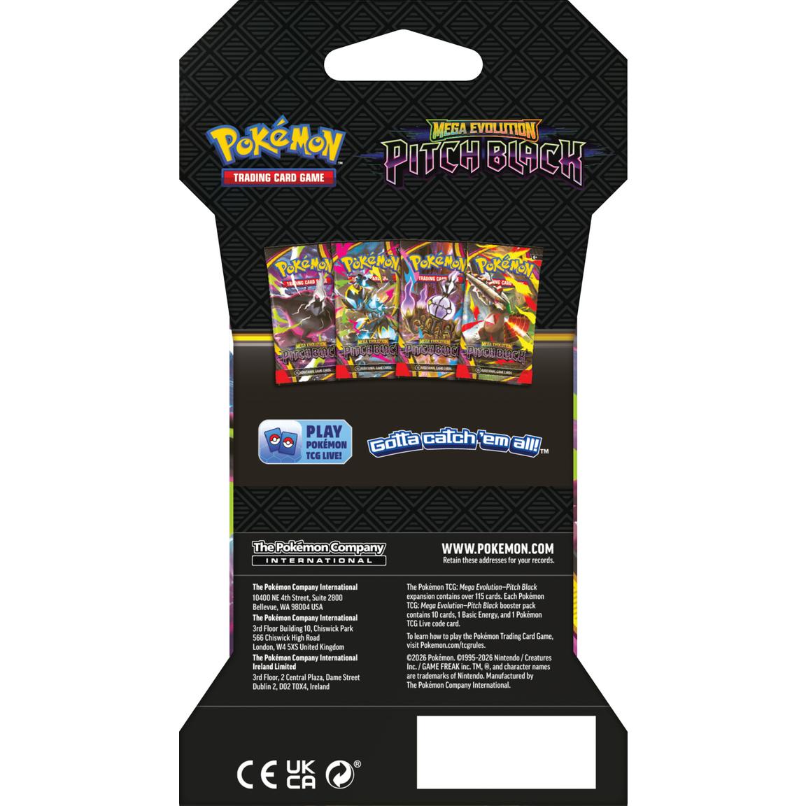 Pokemon TCG: Pitch Black Sleeved Booster Pack