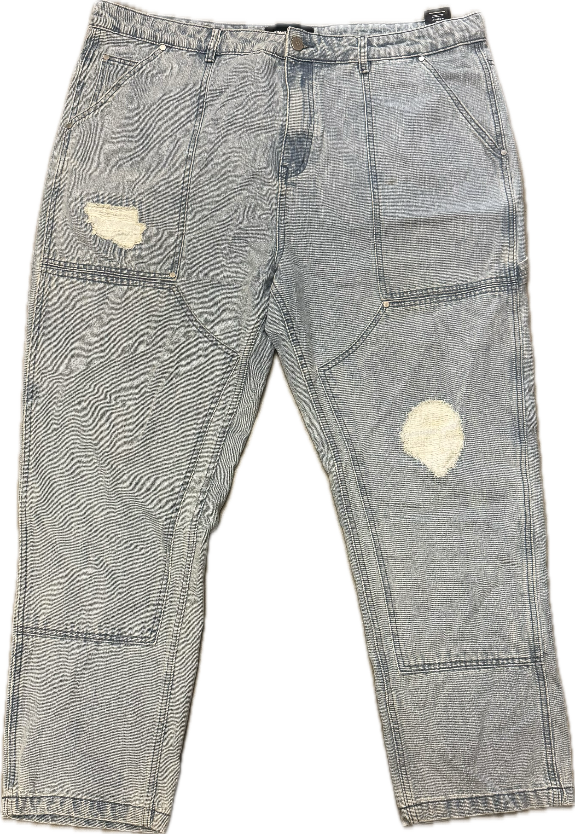 Homme   Femme Light Blue Jeans