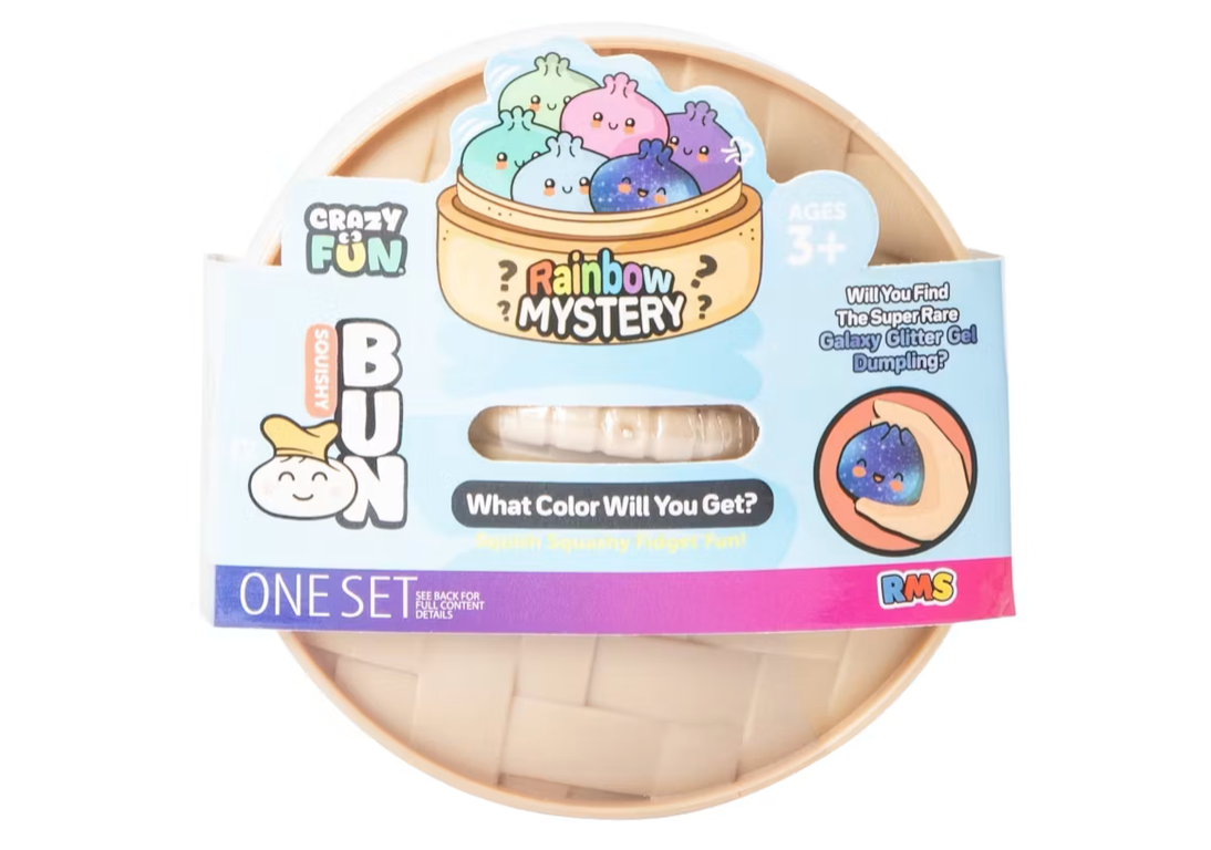 Squishy Bun Mystery "Dumpling" (Rainbow Mystery) Blind Box