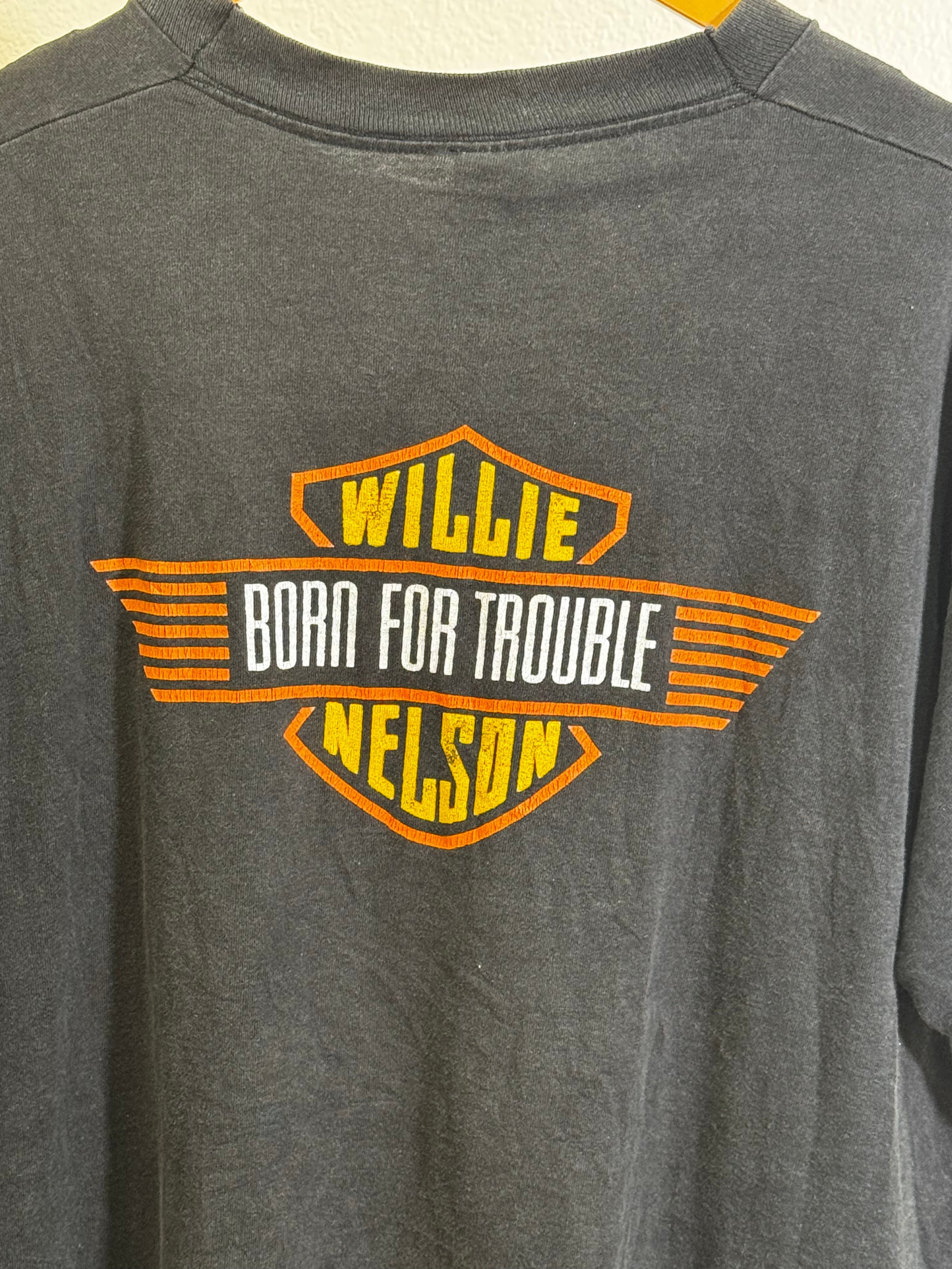 Vintage Willie Nelson Harley Tee