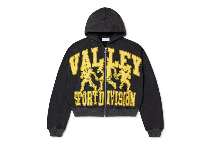 Vale Forever Friday Zip Up Hoodie Black