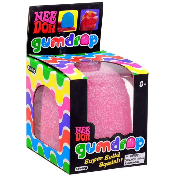 NeeDoh GumDrop - Sensory Squeeze Toy - Color May Vary (Pack of 1)