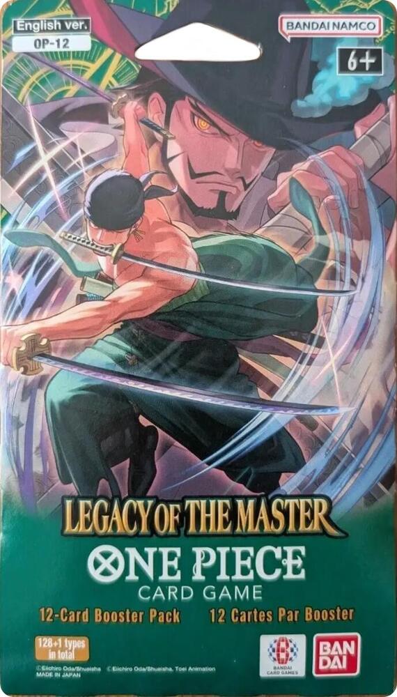 One Piece TCG: Legacy of the Master Sleeved Booster OP-12 English