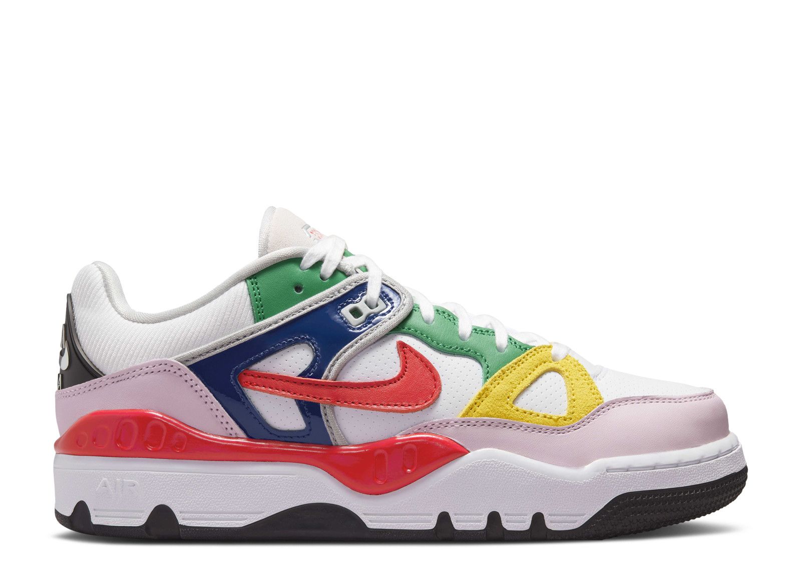 Nigo x Air Force 3 Low White Multi-Color