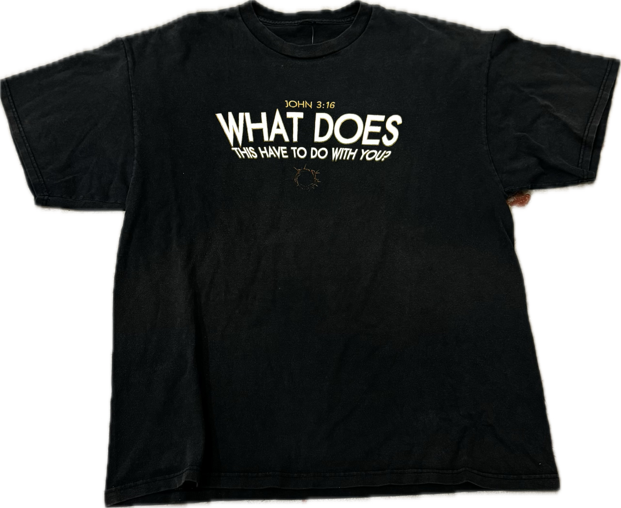 Vintage What Does Jesus Tee