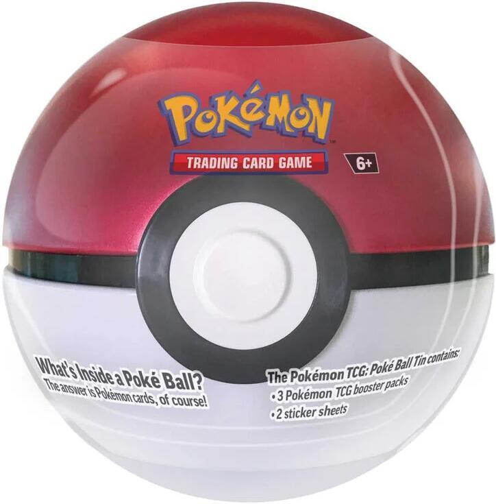 Pokémon TCG: Poké Ball Tin (L25) - (Styles May Vary)