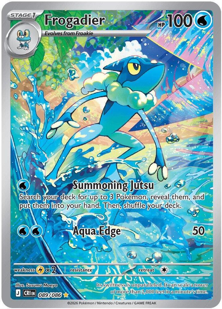 Frogadier - 089/086 - ME04: Chaos Rising (CRI)