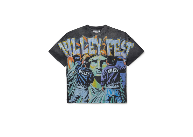 Vale Bling Graffiti Tee Black