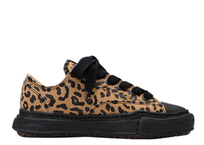 Maison Mihara Peterson Leopard Canvas Low