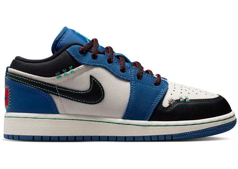 Jordan 1 Low SE GS True Blue Black