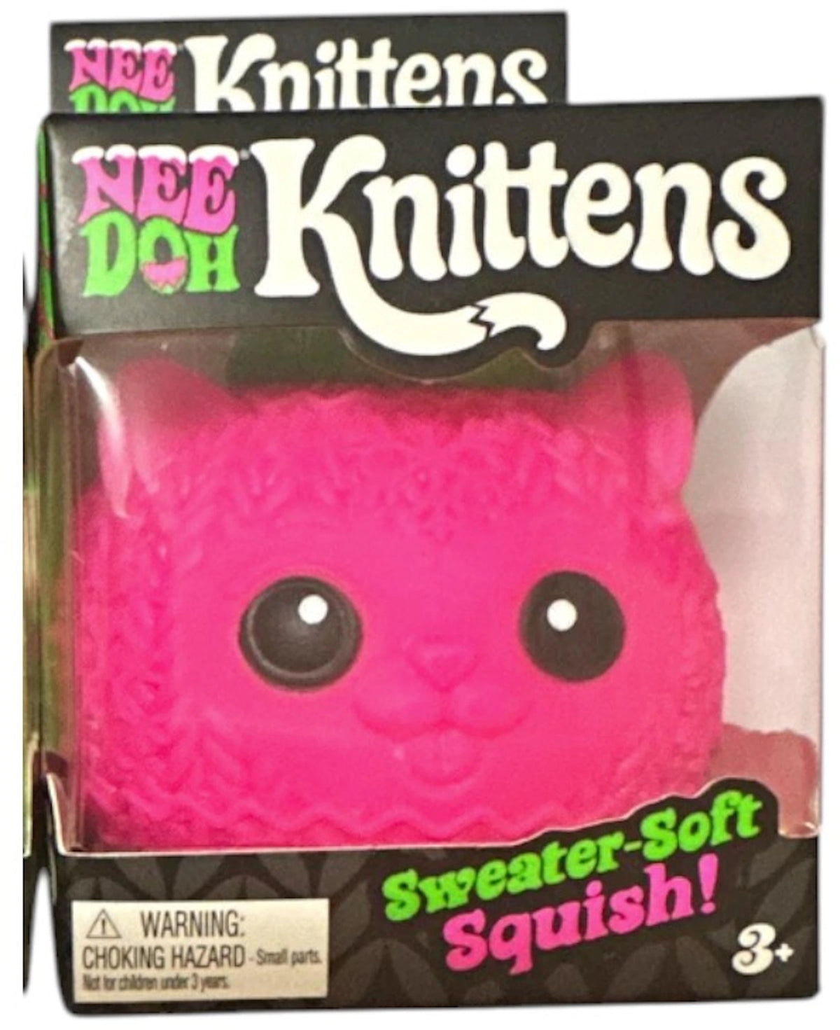 NeeDoh Knittens Squishy Fidget Toy Pink