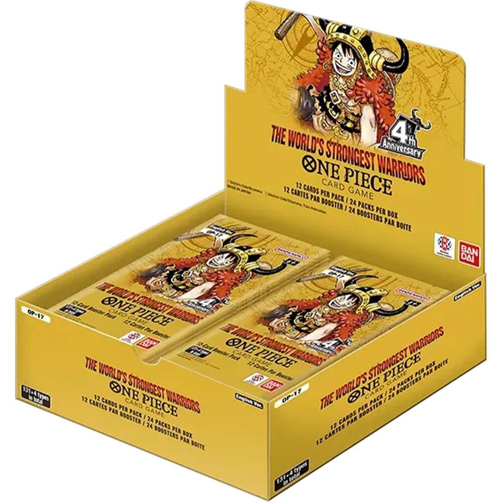 2026 Bandai One Piece Card Game The Worlds Strongest Warriors (OP-17) Booster Box