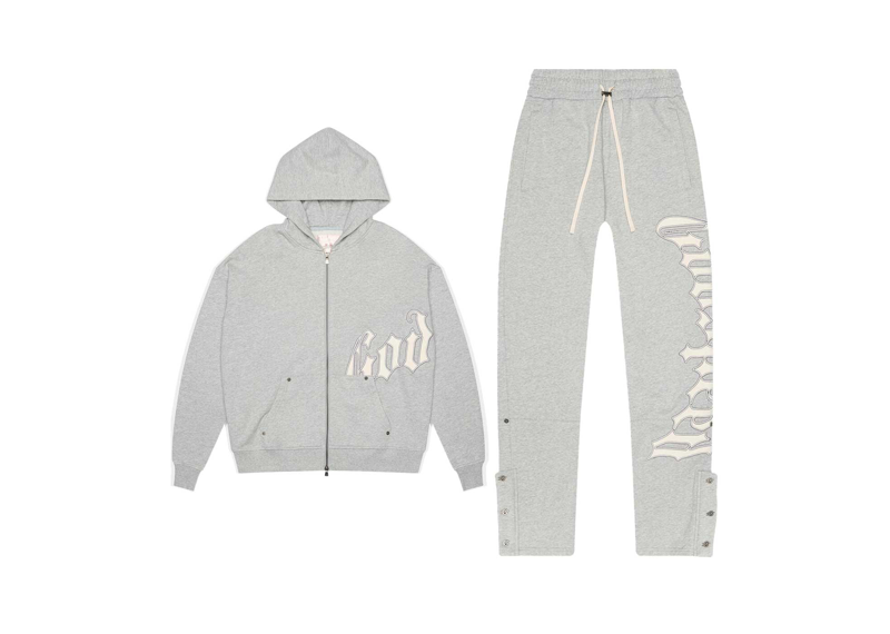 Godspeed OG Logo Sweatsuit V2 Heather Gray