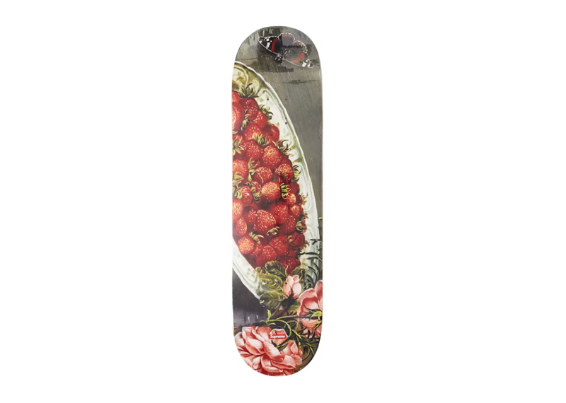Supreme Strawberries Skateboard Deck Multicolor