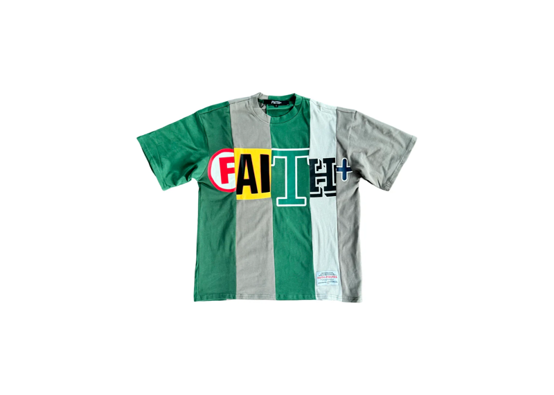 Faith and Figures Its Just Us Green Tee