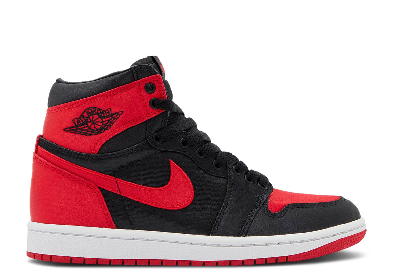 Womens Jordan 1 Retro High OG Satin Bred 2023