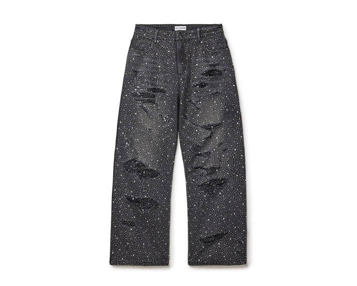 Vale Lives Crystal Black Rain Denim