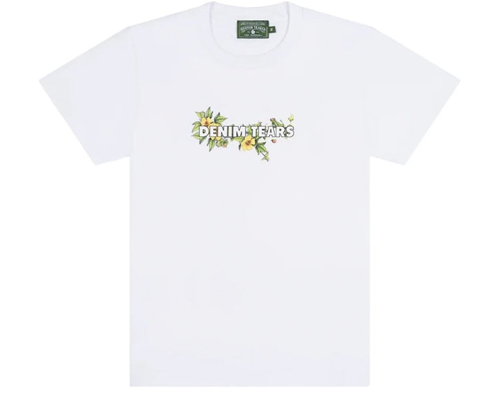 Denim Tears Logo Tee White