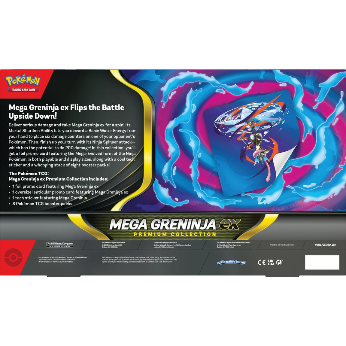 Pokemon TCG: Mega Greninja ex Premium Collection