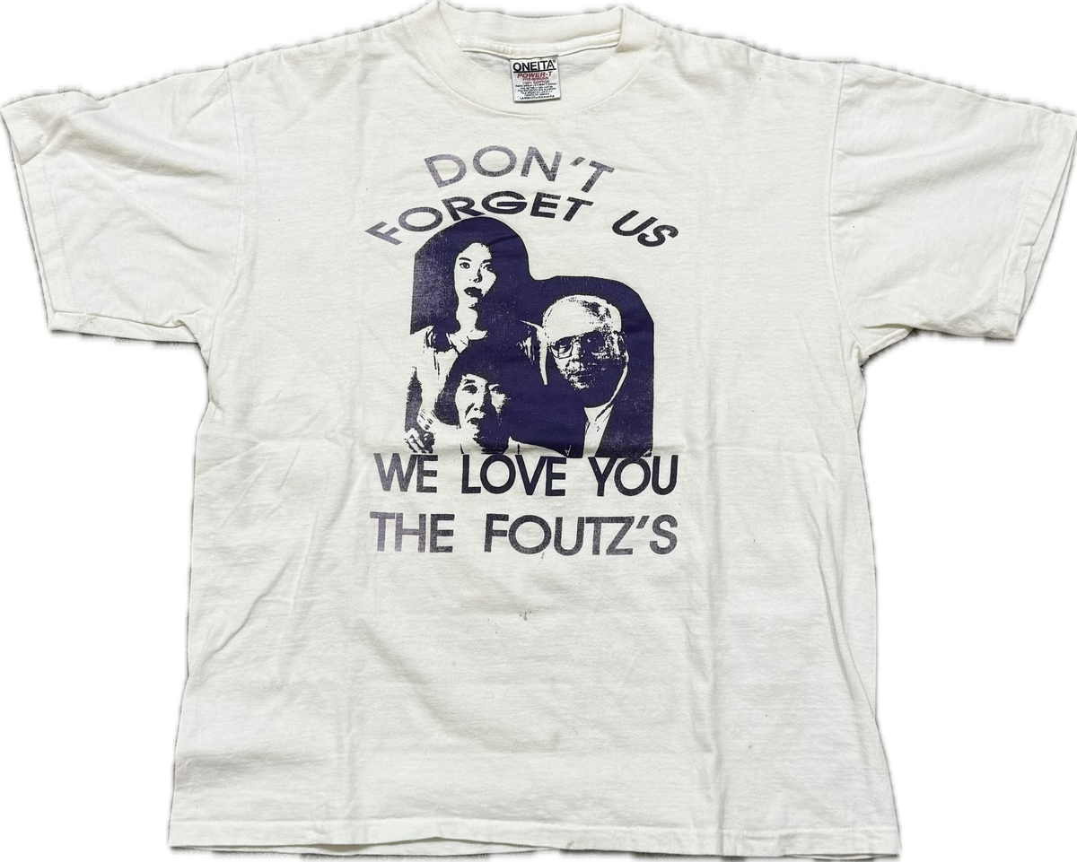 Vintage 90s "Dont Forget Us" Tee