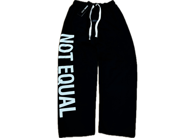 Not Equal Lounge Sweats Black