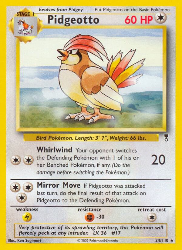 Pidgeotto - 034/110 - Legendary Collection (LC)