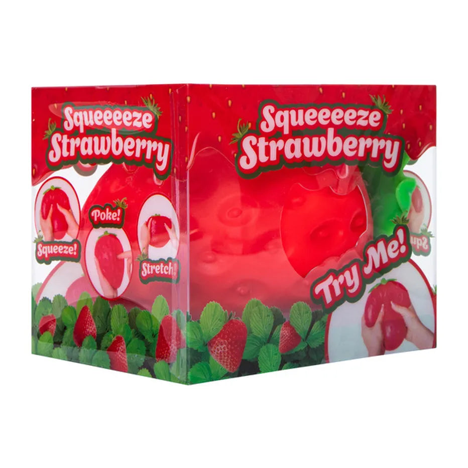 Squeeeze Strawberry Strawberry Squeeze Toy