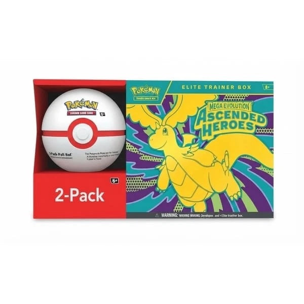 Ascended Heroes Elite Trainer Box and Pokeball (Sam's Club) - Pokeball Varies
