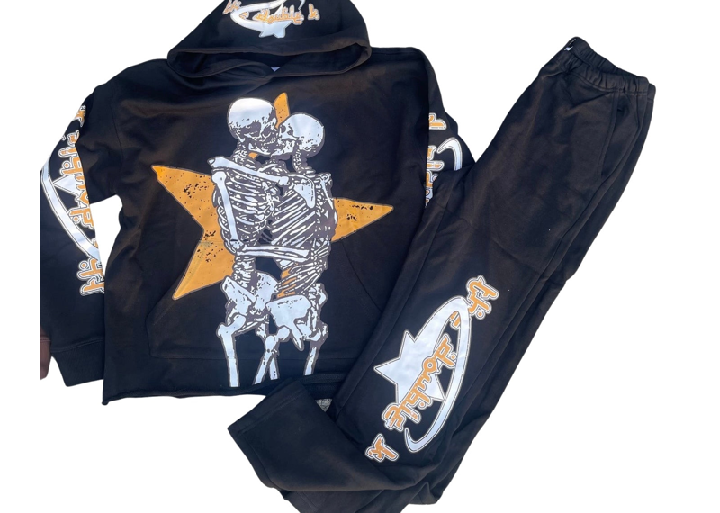 Double K Black Kiss Of Death Hoodie Only