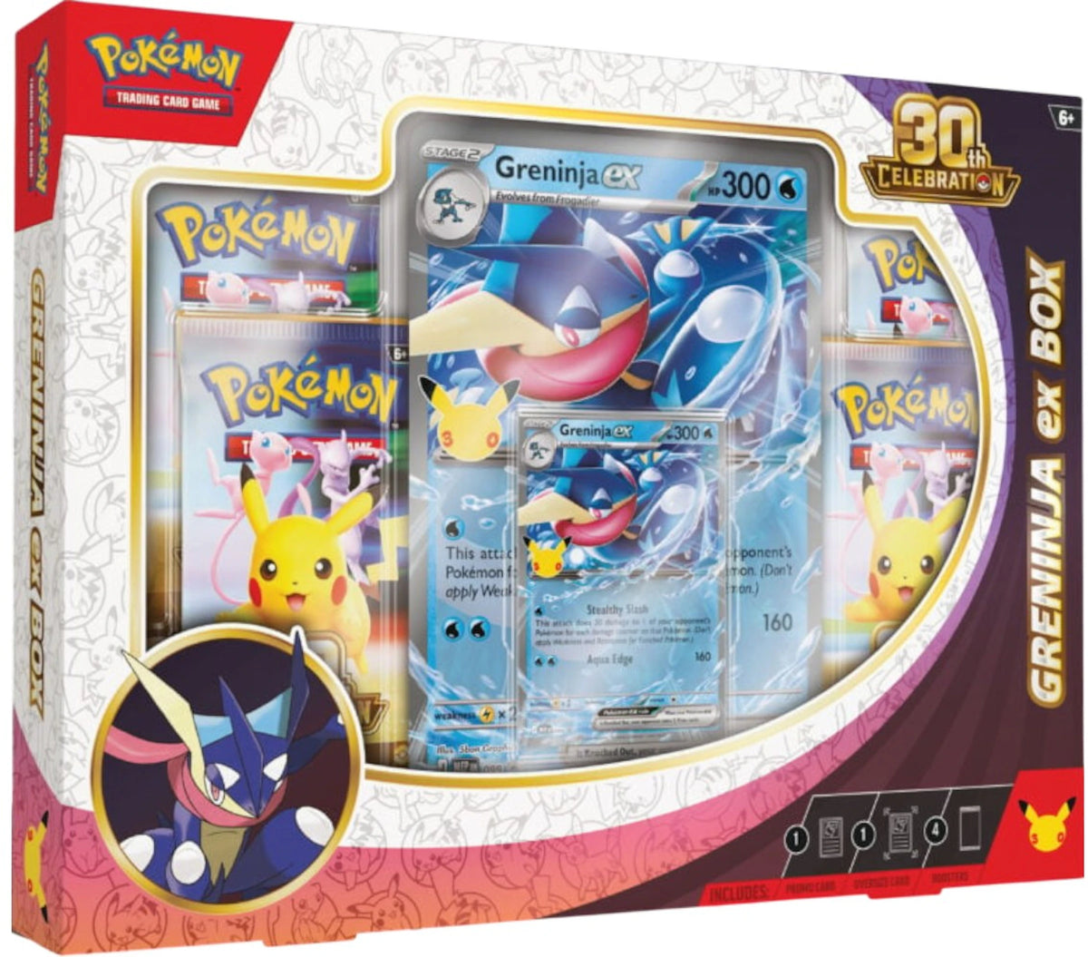 2026 Pokémon Mega Evolution 30th Celebration Greninja ex Box