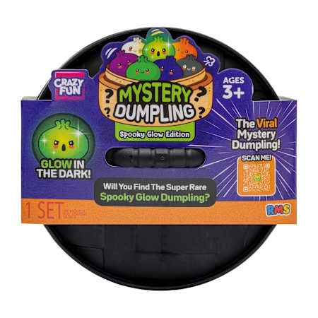 Squishy Bun Mystery Squishy "Dumpling" (Spooky Glow Edition) Blind Box