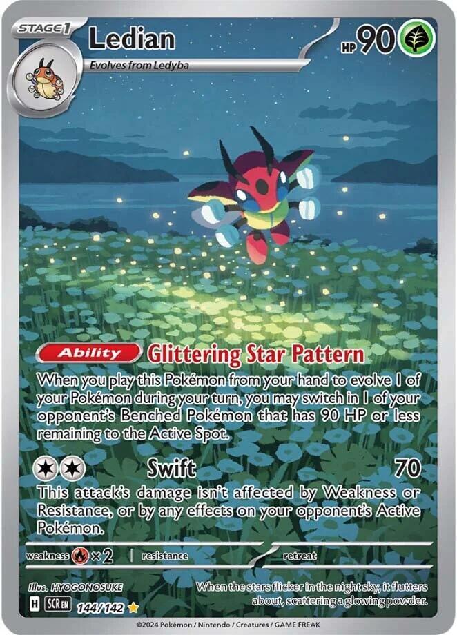 Ledian - 144/142 - SV07: Stellar Crown (SCR)