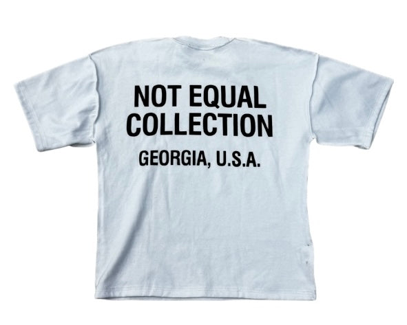 Not Equal Veni Vedi Vici Tee White