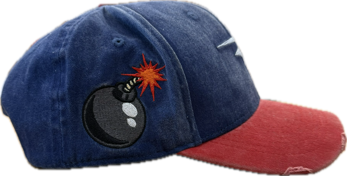 Abominable ATL Snapback Blue / Red