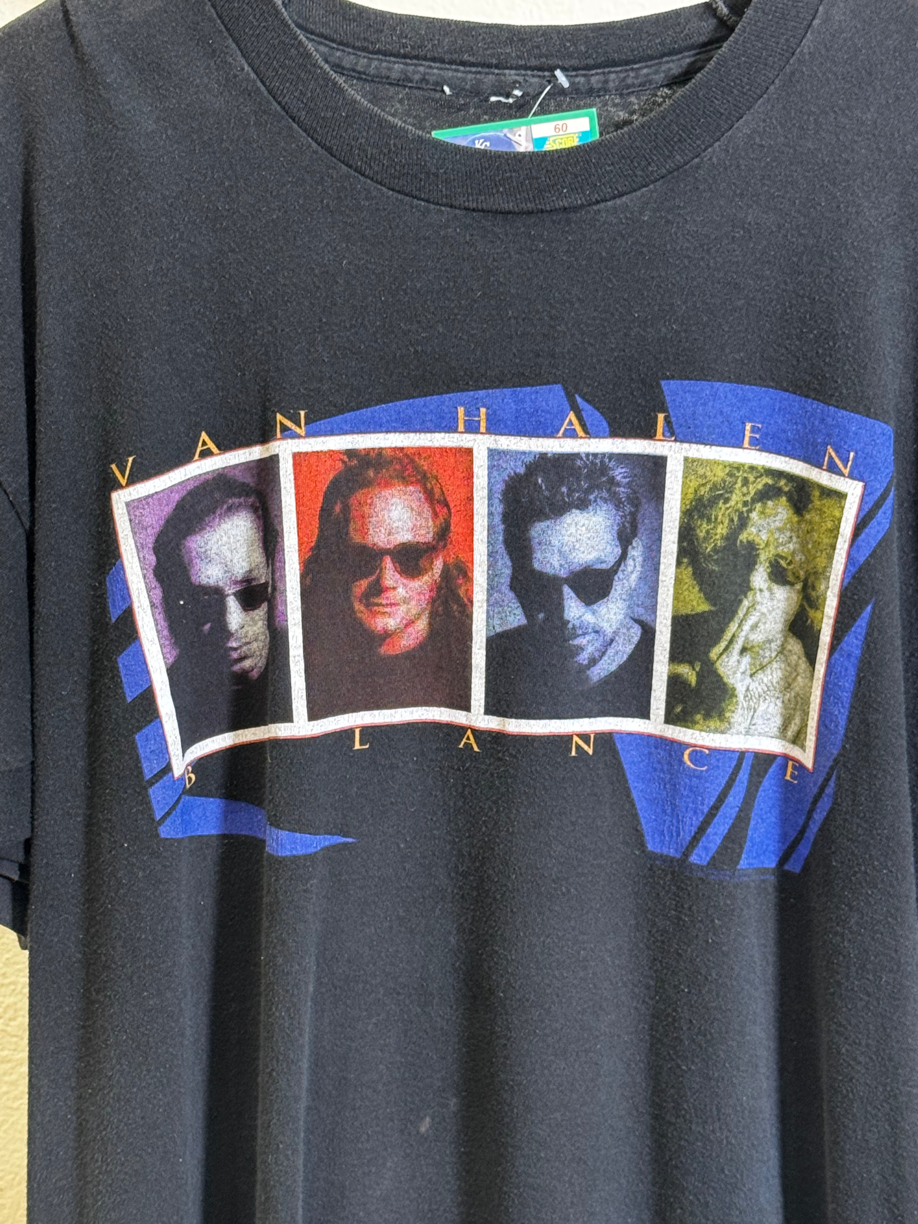Vintage 1995 Van Halen Balance Tour Tee