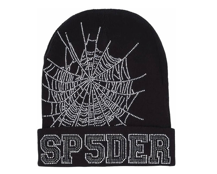 Sp5der Web Beanie Black