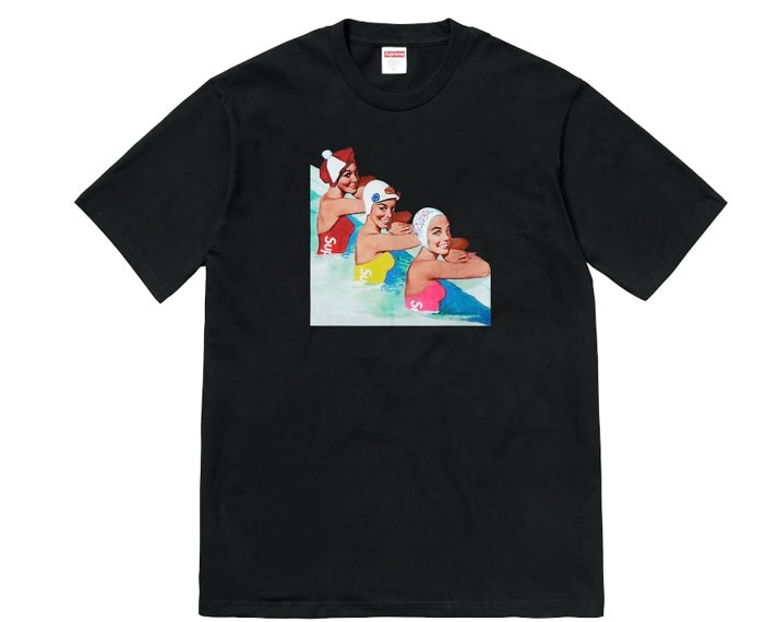 Supreme Swimmers Tee Black