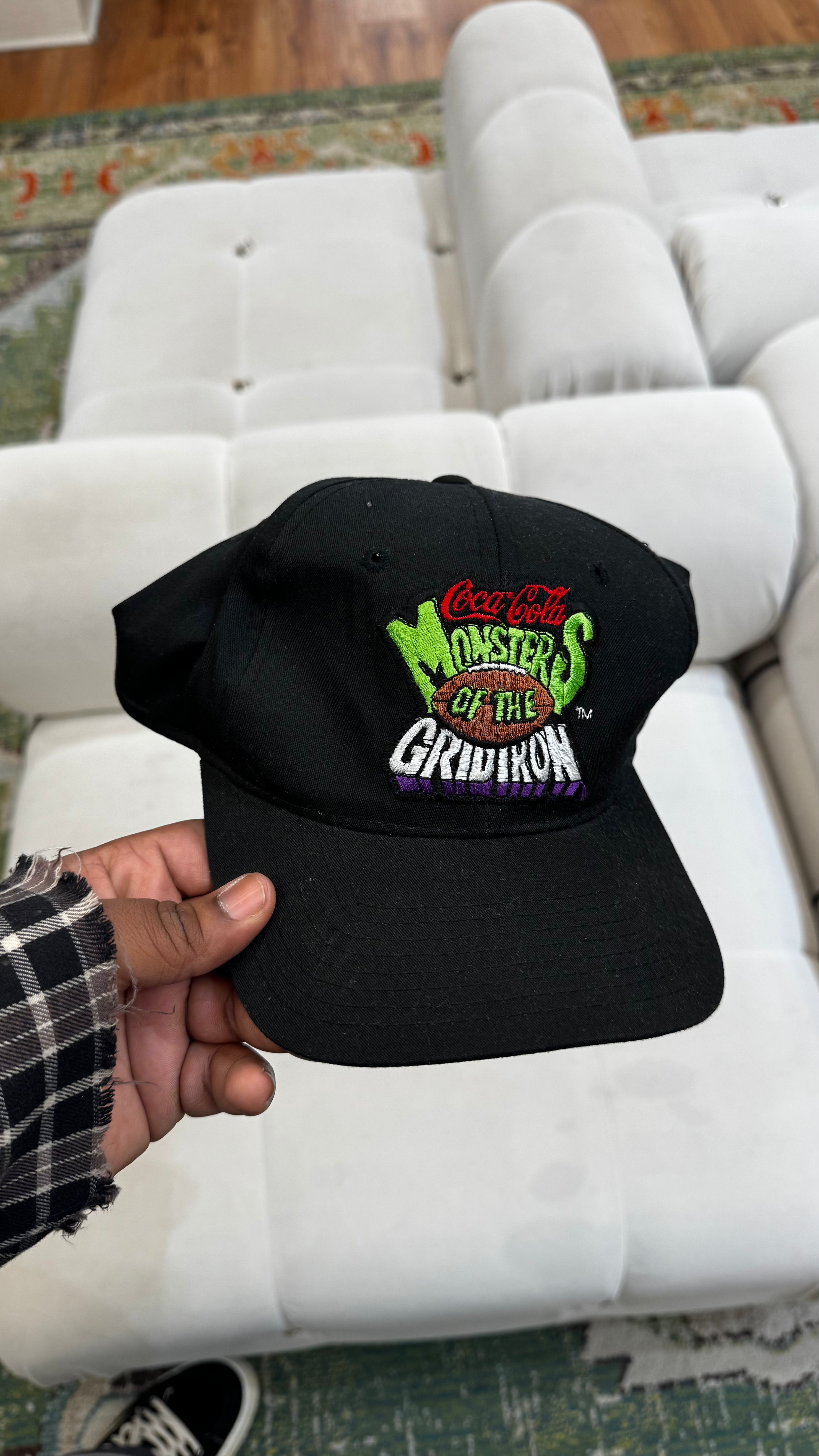 Vintage Coca-Cola Gridiron Hat